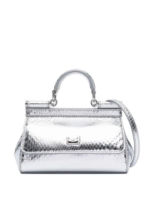 Dolce & Gabbana small Sicily tote bag - Silver - zdjęcie produktu nr 1