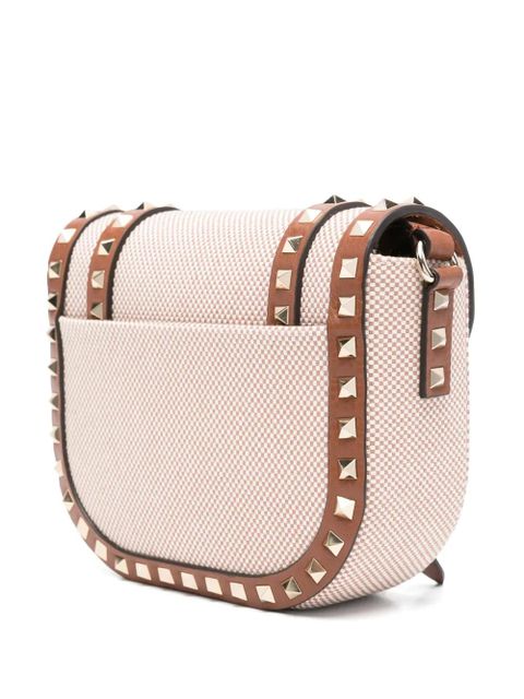 Valentino Garavani checked cross body bag - Neutrals