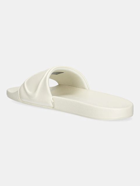 Calvin Klein Jeans klapki SLIDE PU HF MG damskie kolor beżowy YW0YW01879