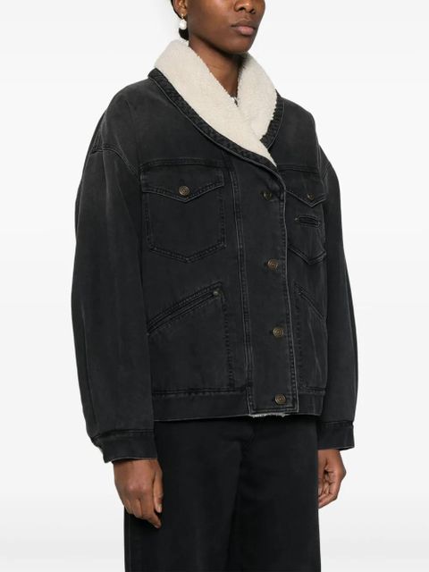 ISABEL MARANT Pimia denim jacket - Black