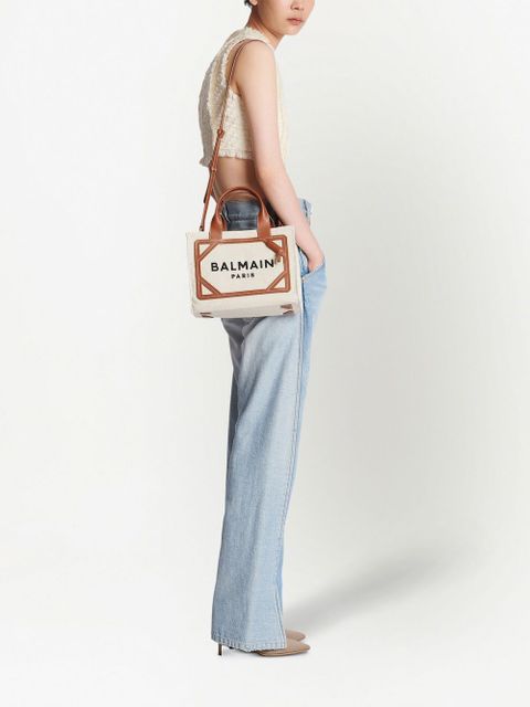 Balmain small B-Army logo tote bag - Neutrals - zdjęcie produktu nr 2