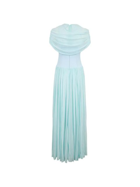Simkhai Nancie draped maxi dress - Blue - zdjęcie produktu nr 2