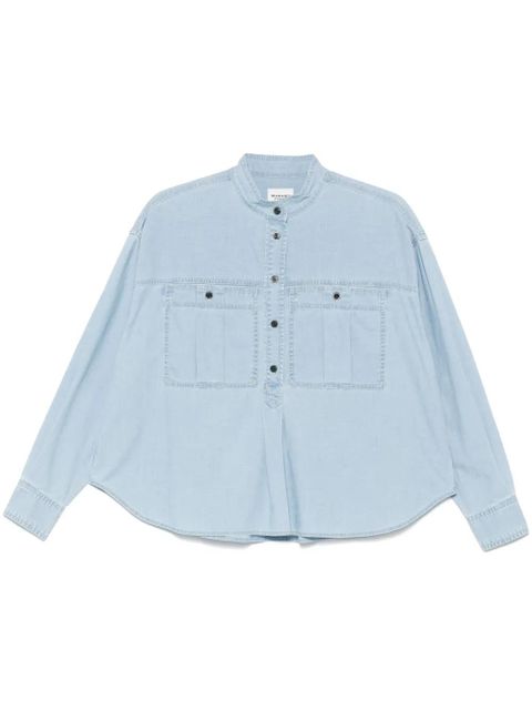 MARANT ÉTOILE Vero shirt - Blue - zdjęcie produktu nr 1
