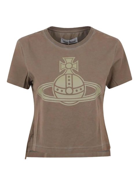 Vivienne Westwood Orb T-shirt - Brown - zdjęcie produktu nr 1