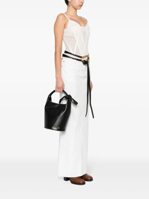 Jacquemus Le Petit Tourni leather bag - Black - zdjęcie produktu nr 2