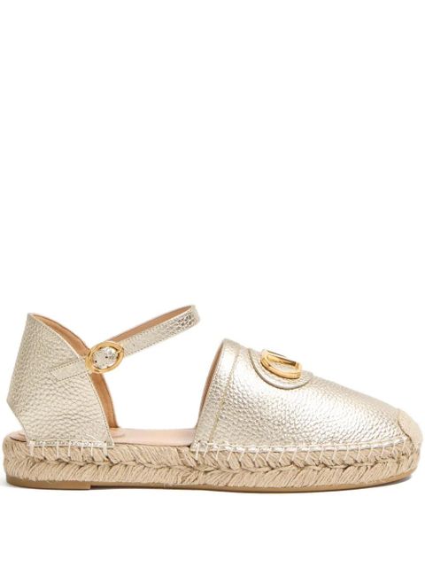 Valentino Garavani 25mm VLogo Signature ballet flats - Gold - zdjęcie produktu nr 1