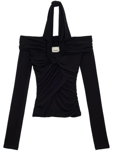 ISABEL MARANT Vonda blouse - Black - zdjęcie produktu nr 1