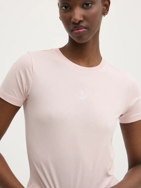 Guess Jeans t-shirt damski kolor różowy W5GI38 J1314