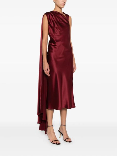 Max Mara silk dress - Red