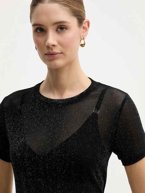 United Colors of Benetton t-shirt damski kolor czarny 33UXD10B8