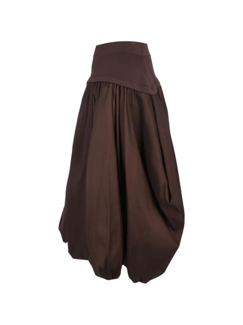 Simkhai Corinn midi skirt - Brown