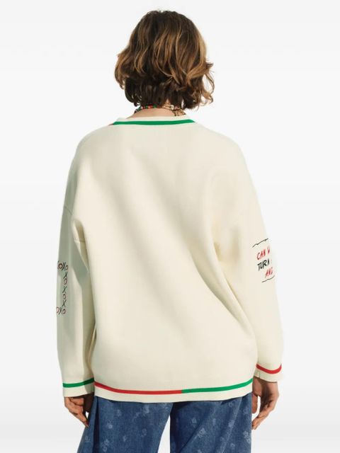 Essentiel Antwerp Peanuts™ motif cardigan - Neutrals