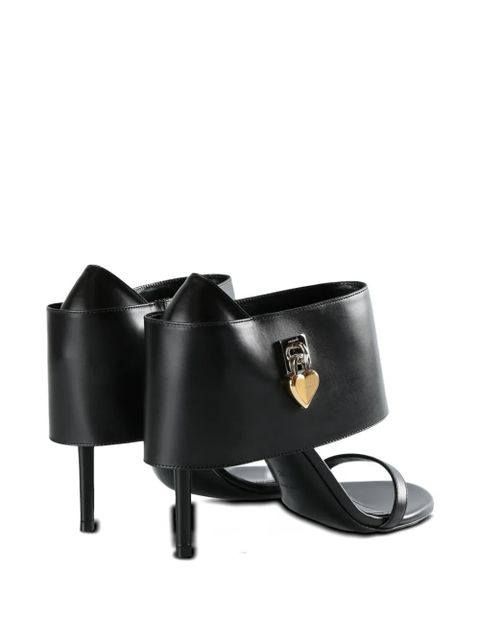Givenchy leather heeled sandals - Black
