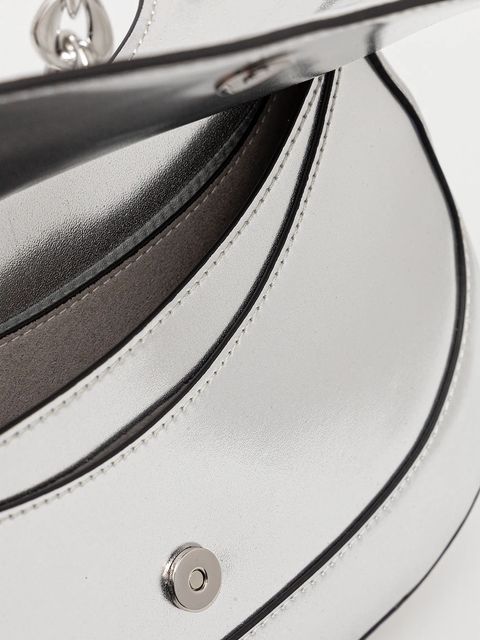 Calvin Klein torebka kolor srebrny LV04F3404G