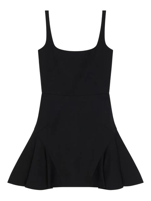 Givenchy square-neck fluted mini day dress - Black - zdjęcie produktu nr 1
