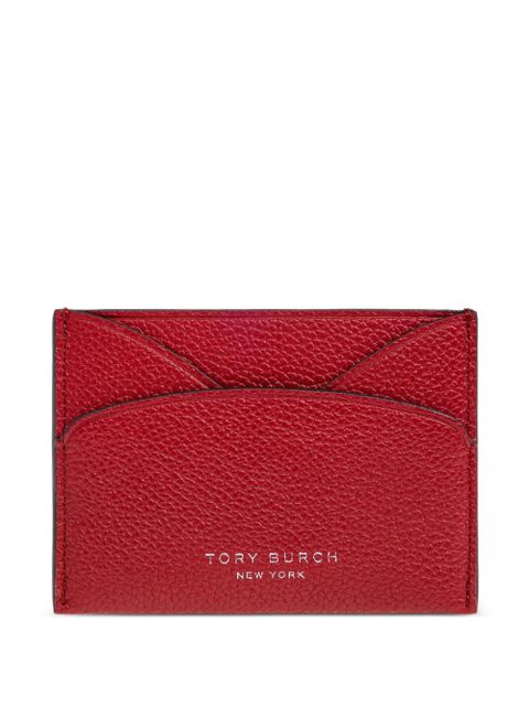 Tory Burch Romy leather card holder - Red - zdjęcie produktu nr 1