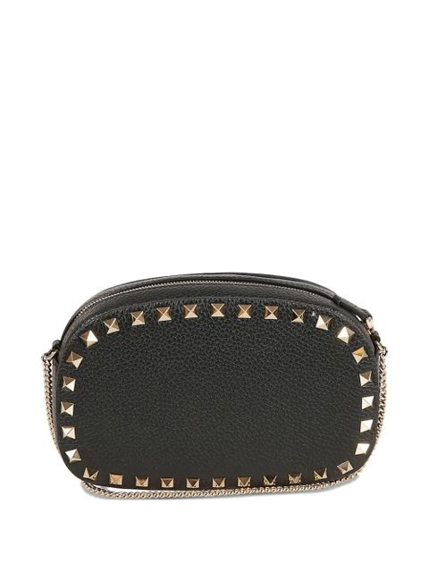 Valentino Garavani mini rockstud shoulder bag - Black - zdjęcie produktu nr 2