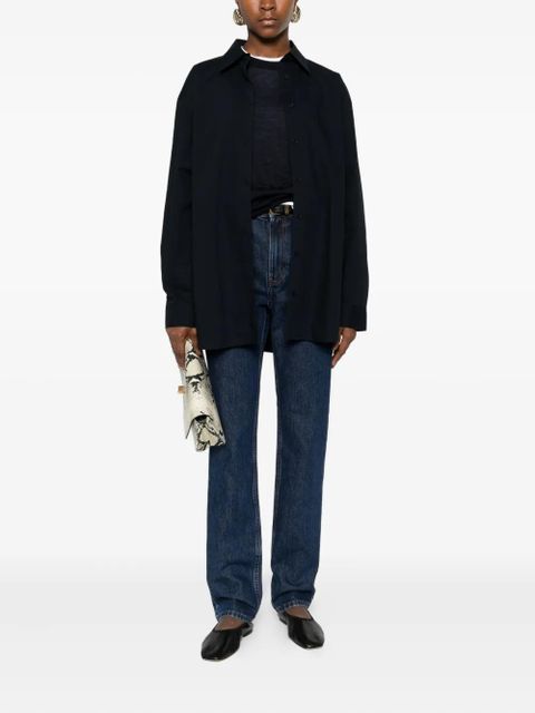 TOTEME cotton shirt - Blue