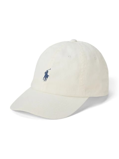 Polo Ralph Lauren czapka z daszkiem bawełniana kolor beżowy gładka 211912843 - zdjęcie produktu nr 1