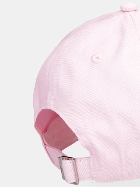 Juicy Couture czapka z daszkiem bawełniana I Want Candy kolor różowy JCAWH126703