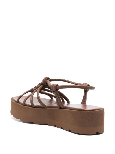 Gianvito Rossi 45mm Hebe sandals - Brown
