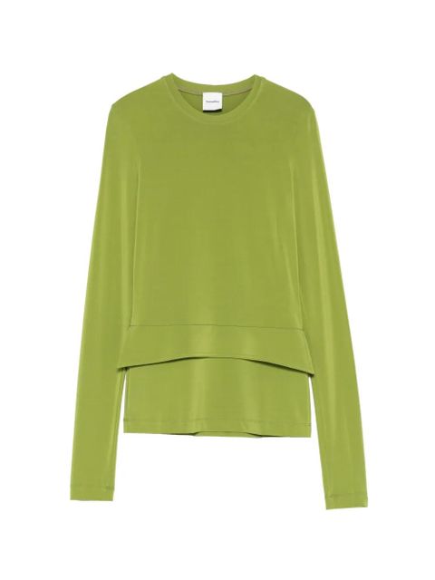 Nanushka round-neck long-sleeve top - Green - zdjęcie produktu nr 1