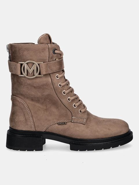 Mexx botki KIMBERLY GLAD damskie kolor brązowy na płaskim obcasie lekko ocieplone MI001700853W-02 - zdjęcie produktu nr 2