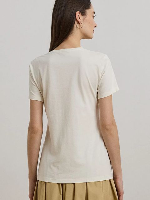 Lauren Ralph Lauren t-shirt bawełniany - zdjęcie produktu nr 2
