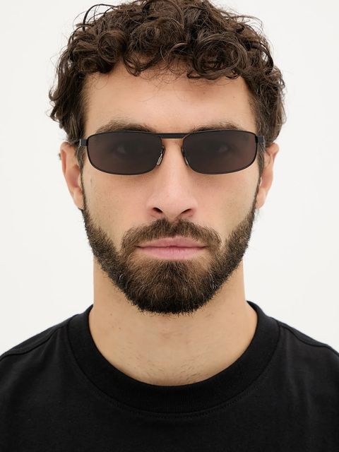 Balenciaga okulary przeciwsłoneczne kolor czarny BB0451S