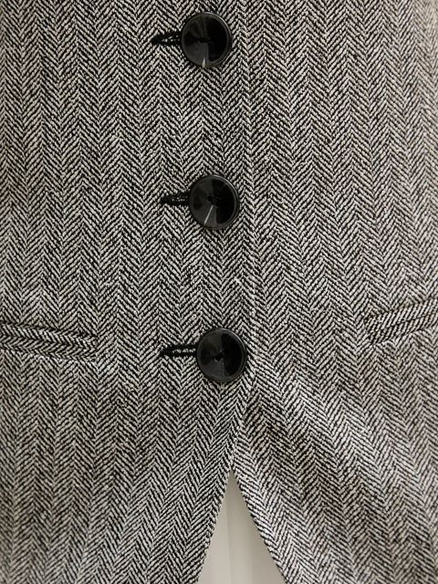 Sisley bluzka damska kolor szary wzorzysta 5D12LH01R