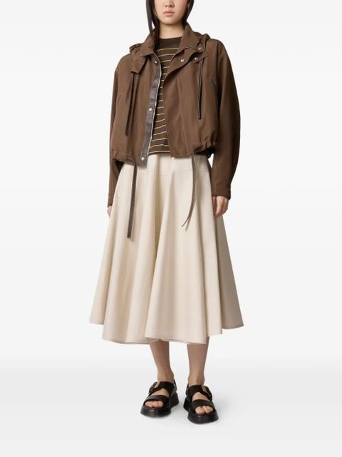 Tod's hooded pocket jacket - Brown - zdjęcie produktu nr 2