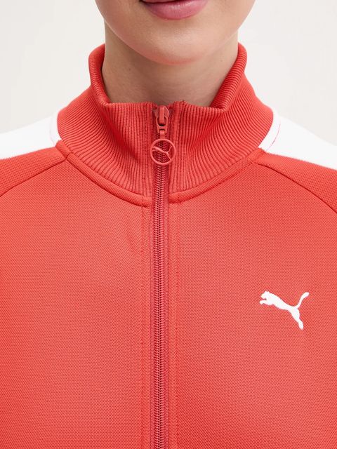 Puma bluza damska kolor pomarańczowy wzorzysta 629796