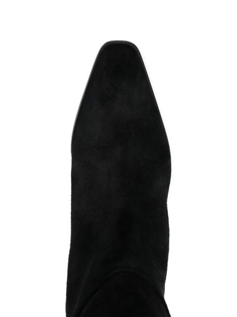 Aeyde Medea pointed boots - Black