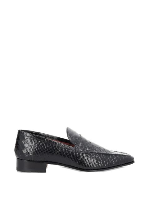 Paris Texas Alain reptile-effect loafers - Black - zdjęcie produktu nr 1