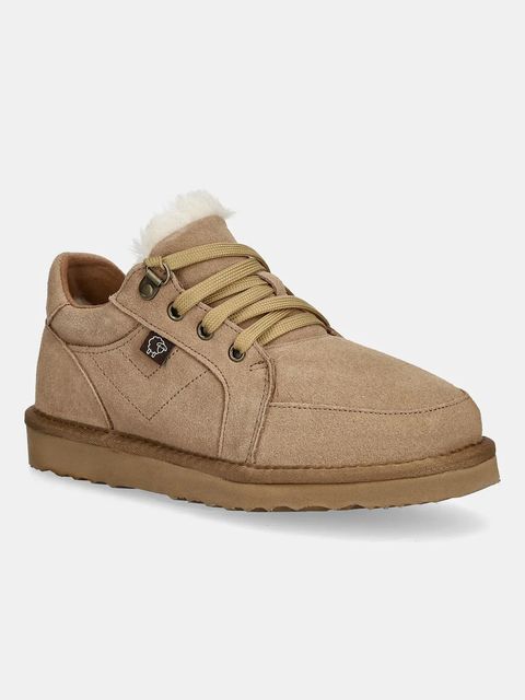 Answear.LAB śniegowce zamszowe kolor brązowy - zdjęcie produktu nr 1