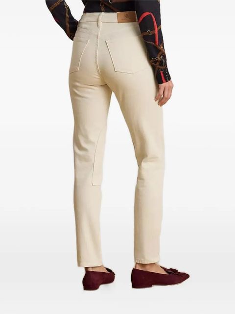 Lauren Ralph Lauren appliqué jeans - Neutrals