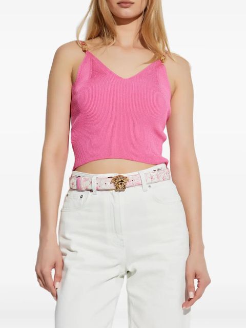 Versace Medusa plaque-detailed top - Pink - zdjęcie produktu nr 2