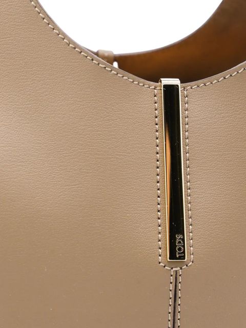 Tod's small top-handle leather bag - Neutrals