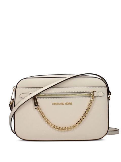 Michael Kors large Jet Set saffiano leather crossbody bag - Neutrals - zdjęcie produktu nr 1