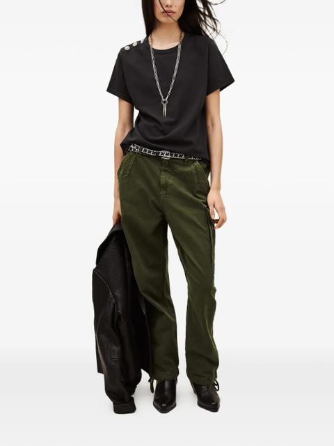 Ba&Sh Elmer T-shirt - Black - zdjęcie produktu nr 2