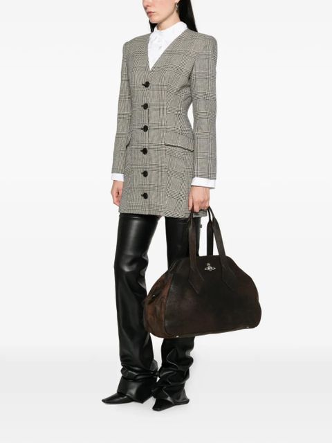 Vivienne Westwood Large Yasmine Orb-detail tote bag - Brown - zdjęcie produktu nr 2
