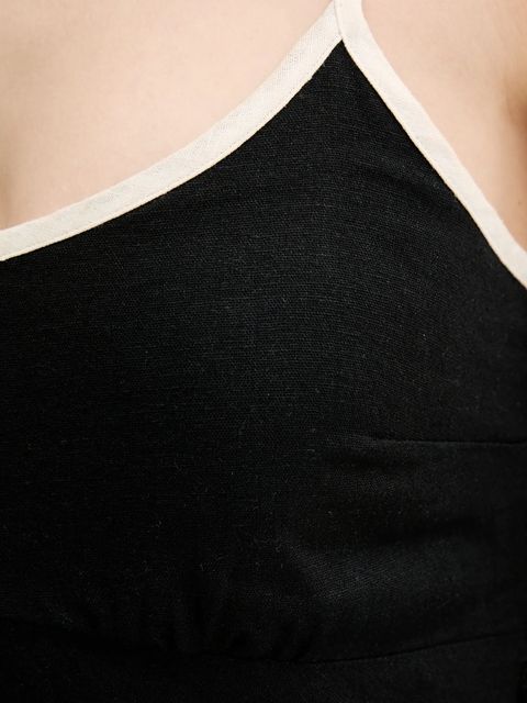 Hollister Co. sukienka lniana - zdjęcie produktu nr 2