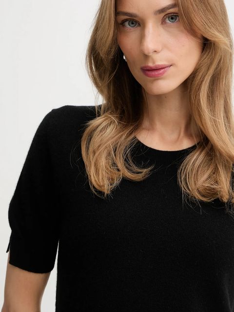 United Colors of Benetton sweter damski kolor czarny lekki 1002D10D2