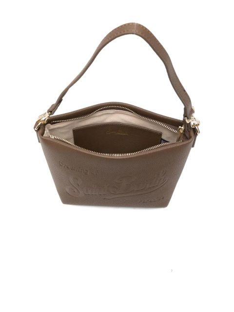 MC2 Saint Barth logo-embossed shoulder bag - Brown