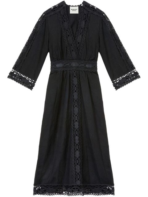 MARANT ÉTOILE Veona dress - Black - zdjęcie produktu nr 1