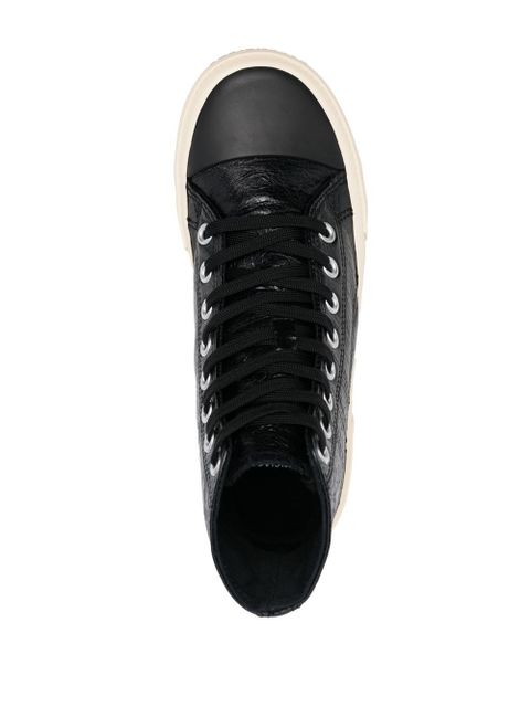 Balenciaga Paris high-top sneakers - Black