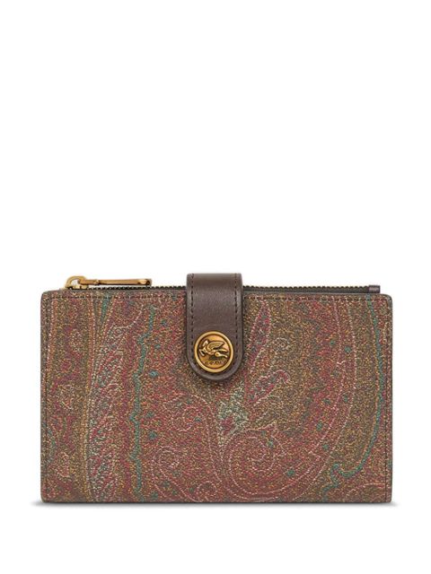 ETRO paisley-jacquard wallet - Brown - zdjęcie produktu nr 1