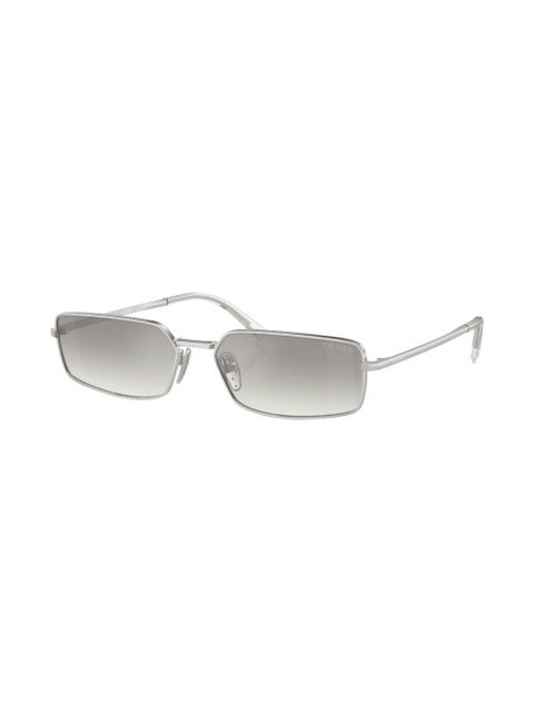Prada Eyewear Prada PR A60S rectangle sunglasses - Silver - zdjęcie produktu nr 2