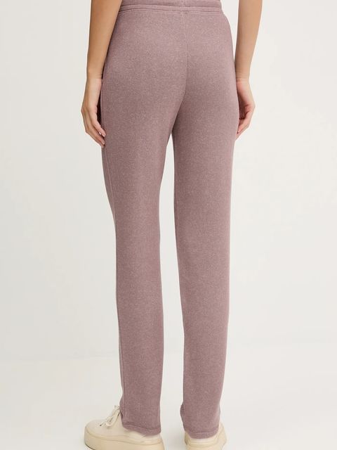 Chantelle spodnie dresowe kolor różowy melanżowe C15WE0