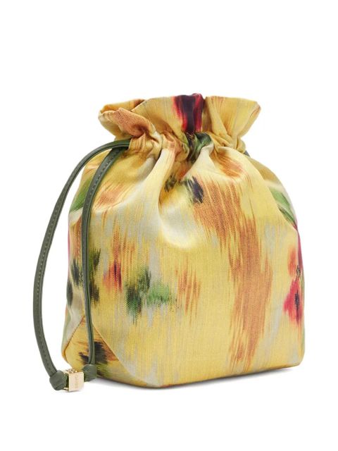 GANNI floral bucket bag - Yellow - zdjęcie produktu nr 2